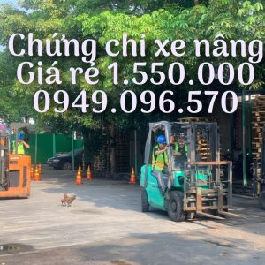 Dạy lái xe nâng giá rẻ tại Thuận An, bình Dương